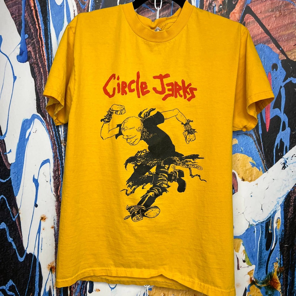Vintage Circle Jerks Skank Man Hanes Beefy-T 2000s era band tee